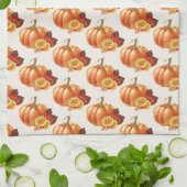 Herbst Pumpkin Küchentücher (Gefaltet)