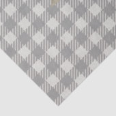 Herbst Pumpkin Navy Blue Floral Buffalo Kariert Seidenpapier (Ausschnitt)