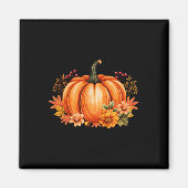 Herbst Pumpkin Saison Retro Halloween Herbstdanksg Magnet (Vorne)