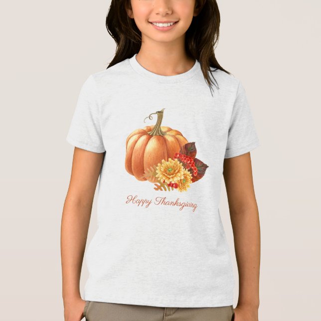 Herbst-Pumpkin-T - Shirt (Vorderseite)