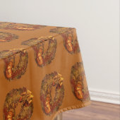 Herbst Pumpkin Wreath Erntedank Tableclout Tischdecke (Beispiel)