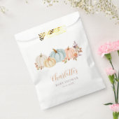 Herbst Pumpkins Fall Floral | Babydusche Geschenktütchen (Versiegelt)