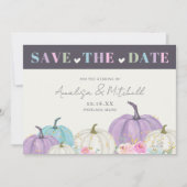 Herbst Pumpkins Fall Save The Date (Vorderseite)