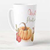 Herbst - Pumpkins Hallo Herbst Milchtasse (Linke Ecke)