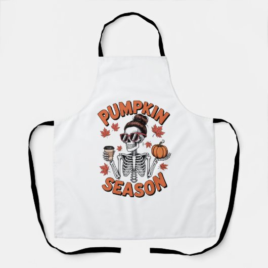 Herbst-Pumpszeit Schürze (Vorderseite)