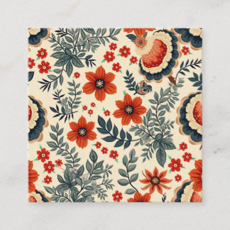 Herbst Quadratische Visitenkarte