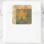 Herbst Quadratischer Aufkleber (Tasche)