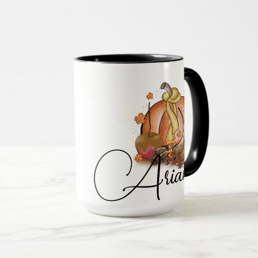 Herbst-Queen-Fall-Tasse Tasse (VorderseiteRechts)