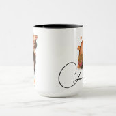 Herbst-Queen-Fall-Tasse Tasse (Zentrum)