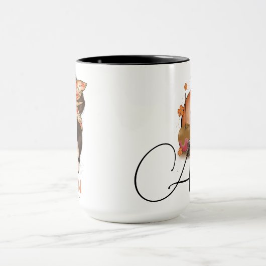 Herbst-Queen-Fall-Tasse Tasse (Zentrum)