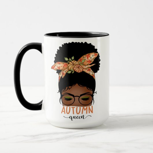Herbst-Queen-Fall-Tasse Tasse (Links)