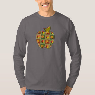 Herbst-Quilt-Herrenhemd T-Shirt