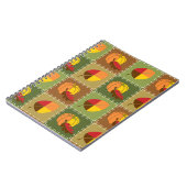 Herbst-Quilt-Notebook Notizblock (Linke Seite)