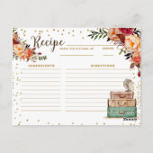 Herbst Red Marsala Reiseführer von Marsala Postkarte (Rückseite)