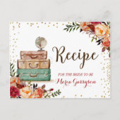 Herbst Red Marsala Reiseführer von Marsala Postkarte (Vorderseite)