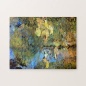 Herbst-Reflexions-Puzzlespiel Puzzle (Horizontal)