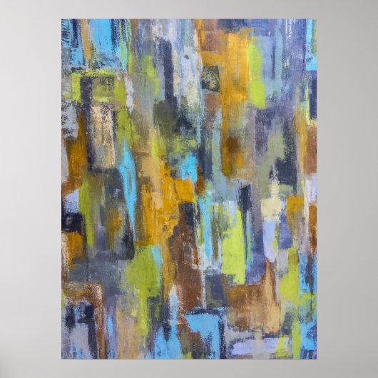 Herbst Regen 18 x 24 Poster (Vorne)