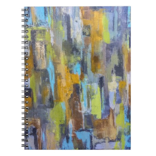 Herbst-Regen-Notebook Notizblock (Vorderseite)