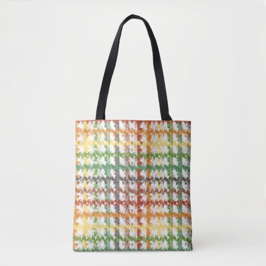 Herbst-Regenbogen-Kratzer Tasche (Vorderseite)