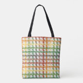 Herbst-Regenbogen-Kratzer Tasche (Rückseite)