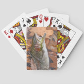 Herbst-Regenbogenforelle Spielkarten (Rückseite)