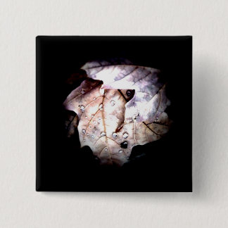 Herbst-Regentropfen 1 Knopf Button