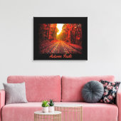 Herbst-Rennen Leinwanddruck (Insitu (Wohnzimmer))