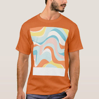 Herbst Retro Pastel Doodle Delight 16 Copy T-Shirt