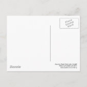 Herbst, Roath Park Lake, Cardiff Postkarte (Rückseite)