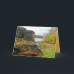 Herbst Rock Best Friend Geburtstagskarte Karte<br><div class="desc">Herbst Herbst Rock Design Best Friend Geburtstagskarte</div>