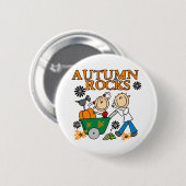 Herbst Rocks Button (Vorne & Hinten)