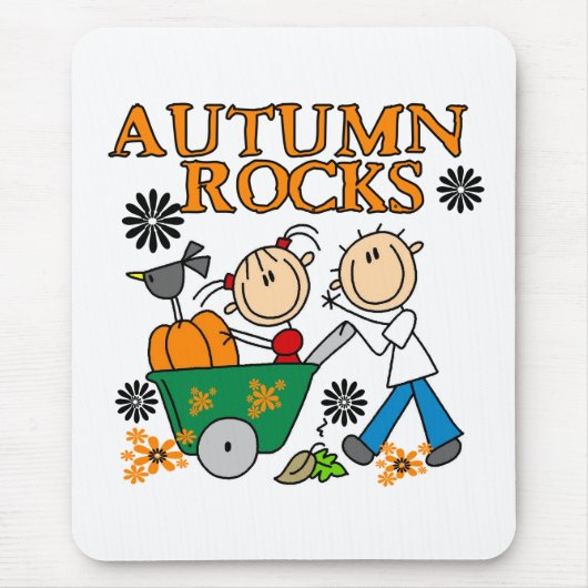 Herbst Rocks Mousepad (Vorne)