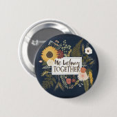 Herbst Romance IV | gehören wir zusammen Button (Vorne & Hinten)