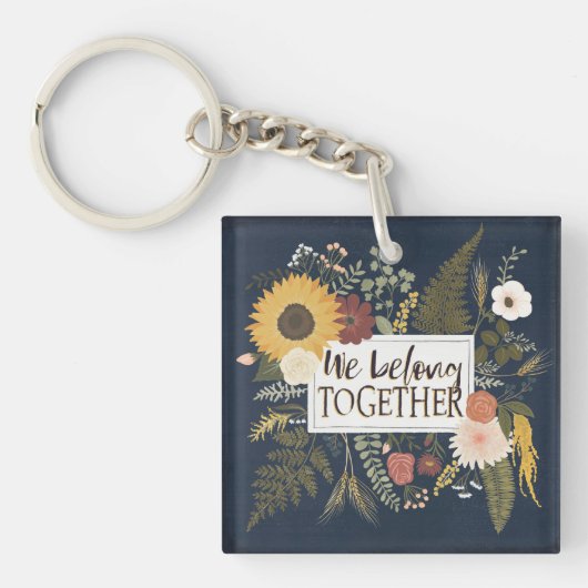 Herbst Romance IV | gehören wir zusammen Schlüsselanhänger (Vorderseite)