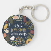 Herbst Romance V |, das eine wahre Schlüsselanhänger (Rückseite)