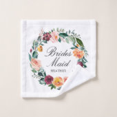 Herbst Rose Blume Blumenkraut Brautjungfrau Waschlappen (Waschlappen)