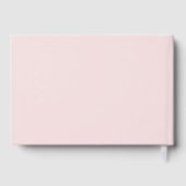 Herbst Rose Blume Blumenzeremonie Gästebuch (Rückseite)