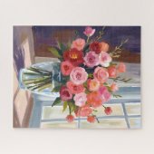 Herbst-Rosen-Sträußchen Floral Herbst Puzzle (Horizontal)