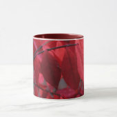 Herbst-Rot-Zweifarben-Tasse Tasse (Zentrum)