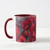 Herbst-Rot-Zweifarben-Tasse Tasse (Links)