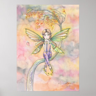 Herbst rufen Fairy Poster an
