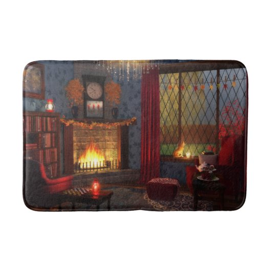 Herbst Ruhe Bathmat Badematte (Vorderseite)