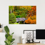 Herbst - Ruhe bringt Transzendenz Poster (Heimbüro)