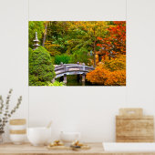 Herbst - Ruhe bringt Transzendenz Poster (Küche)