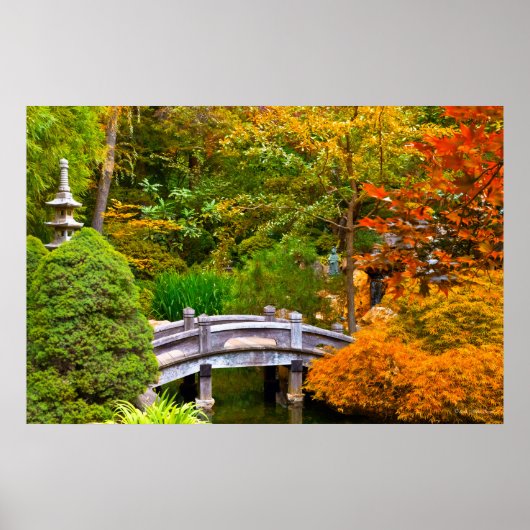 Herbst - Ruhe bringt Transzendenz Poster (Vorne)