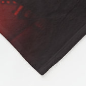 Herbst Ruhe Fleece Blanket (Ecke)