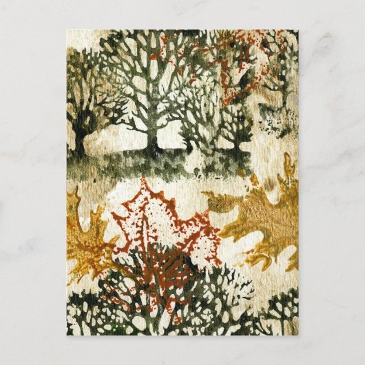 Herbst-Ruhm Postkarte (Vorderseite)