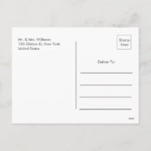 Herbst Rustic Pumpkin Erntedank Einladung (Rückseite)