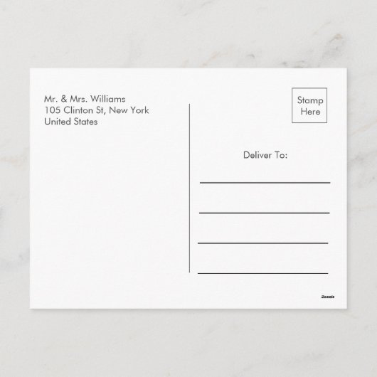 Herbst Rustic Pumpkin Erntedank Einladung (Rückseite)