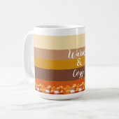 Herbst rustikal kaffeetasse (Vorderseite Links)